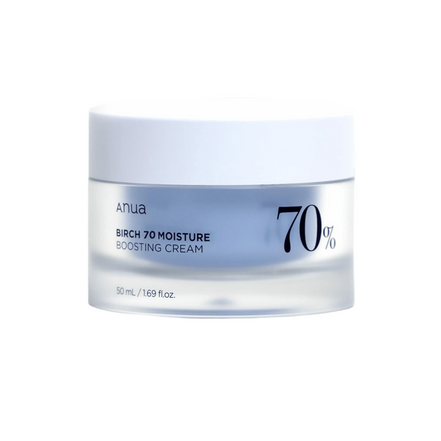 anua creme facial birch moisture hidratante 50ml