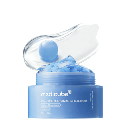 medicube hyaluronic moisturizing capsule cream hidratação intensa e nutrição – 55g