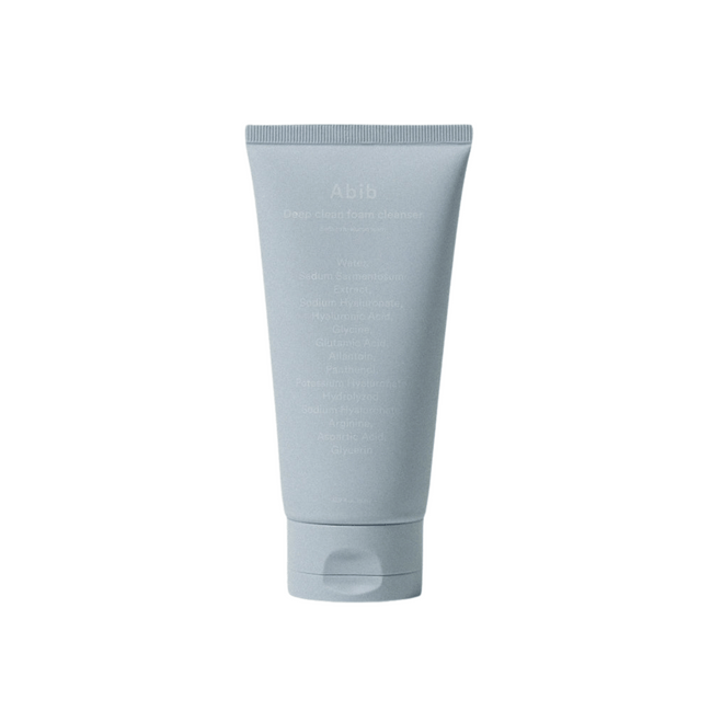 abib deep clean foam cleanser sedum hyaluron foam limpeza suave e hidratante – 50ml