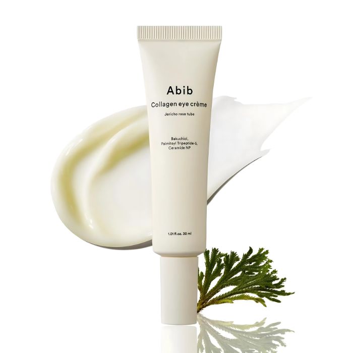 abib collagen eye crème jericho rose tube firmeza e hidratação para a área dos olhos – 30ml