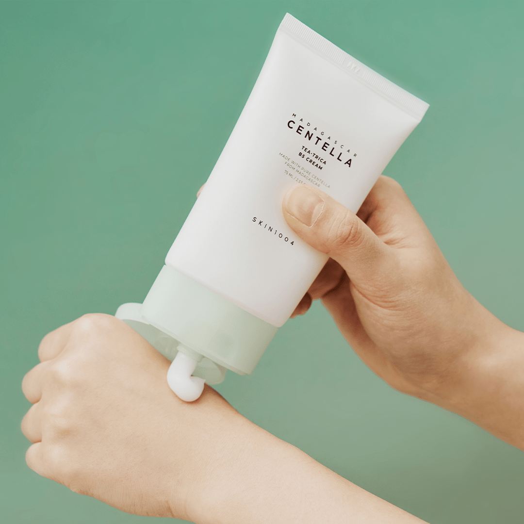 skin1004 creme hidratante b5 com chá verde 75ml