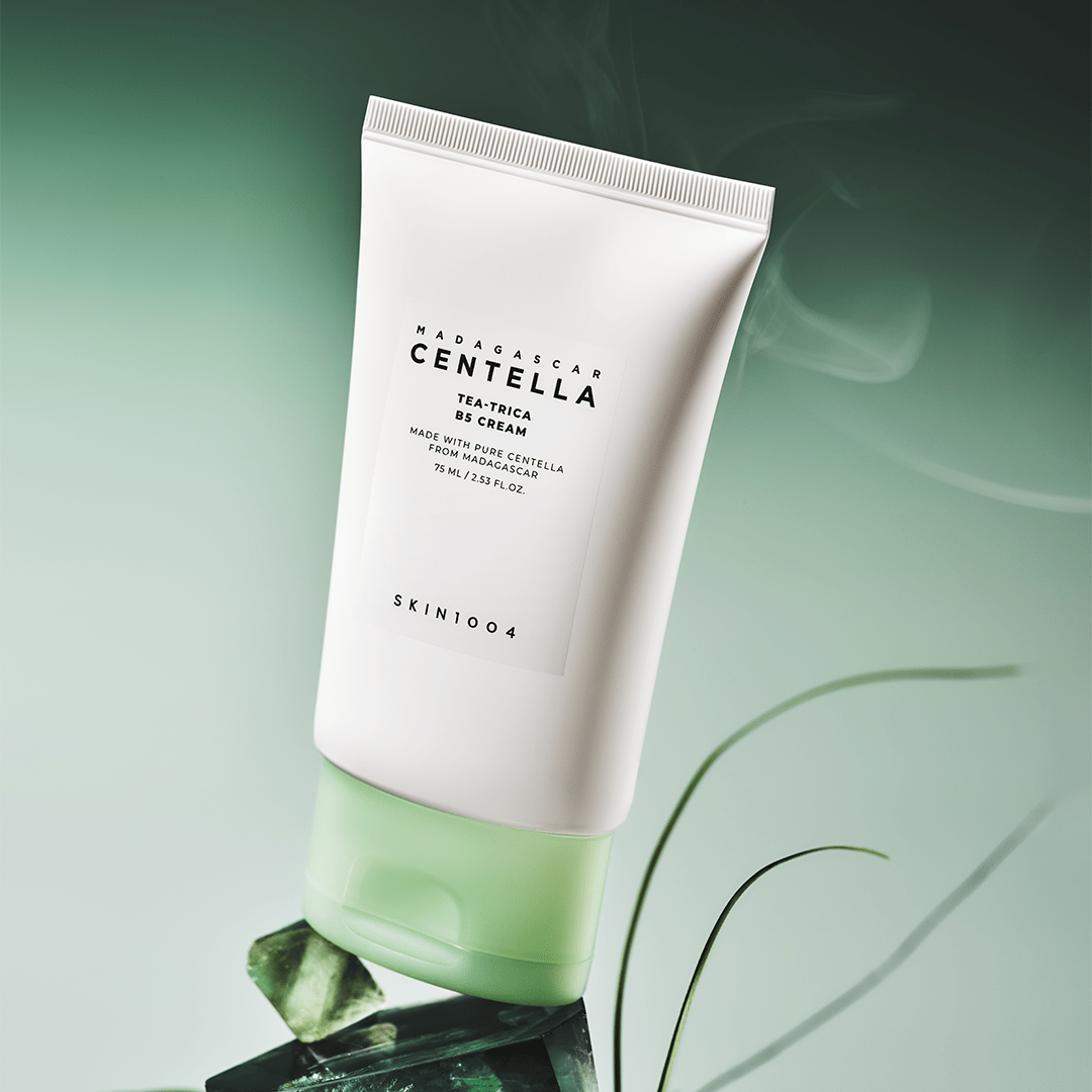 skin1004 creme hidratante b5 com chá verde 75ml
