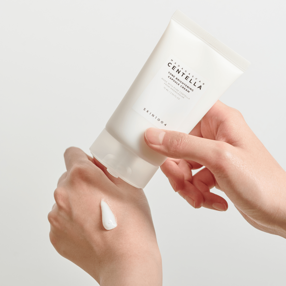 skin1004 centella asiática creme iluminador com cápsulas 75ml