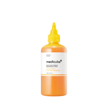 medicube kojic acid turmeric resurfacing toner renovação e uniformização da pele – 250ml