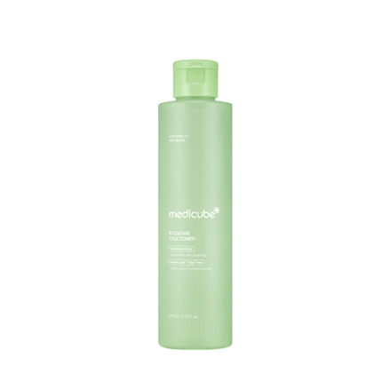 medicube tônico calmante para peles sensíveis exosome cica toner 210ml