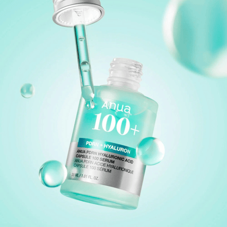 anua pdrn hyaluronic acid capsule 100 serum hidratação intensiva, firmeza e regeneração da pele – 30ml