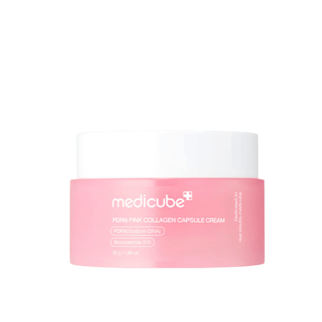 medicube creme de colágeno pink com efeito firmador 55ml