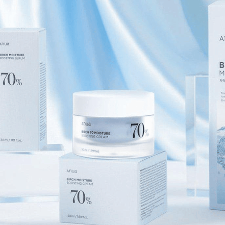 anua creme facial birch moisture hidratante 50ml