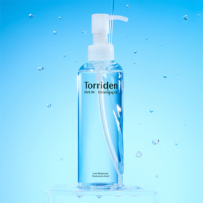 torriden dive-in óleo de limpeza hidratação profunda ácido hialurônico 200ml