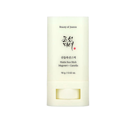 beauty of joseon matte sun stick mugwort + camelia SPF 50+ PA++++ proteção solar matificante e leve – 18g