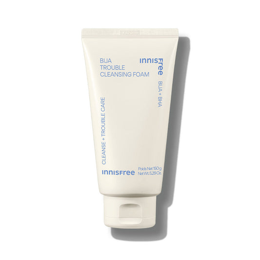 innisfree espuma de limpeza facial bija trouble antiacne 150g