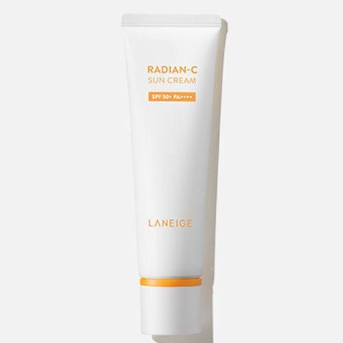 laneige radian-c protetor solar facial clareador fps50++++ 50ml