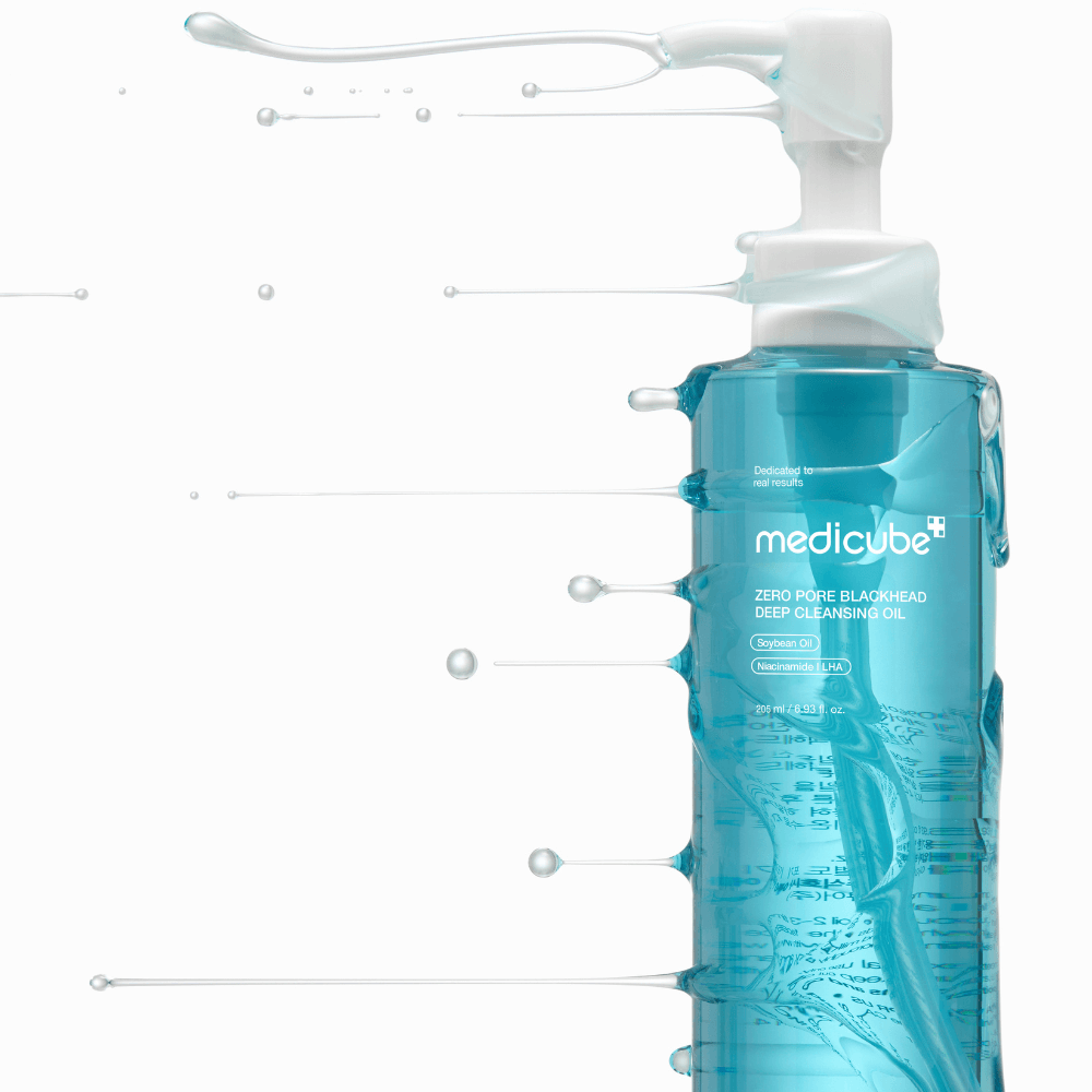 medicube zero pore blackhead deep cleansing oil 205ml