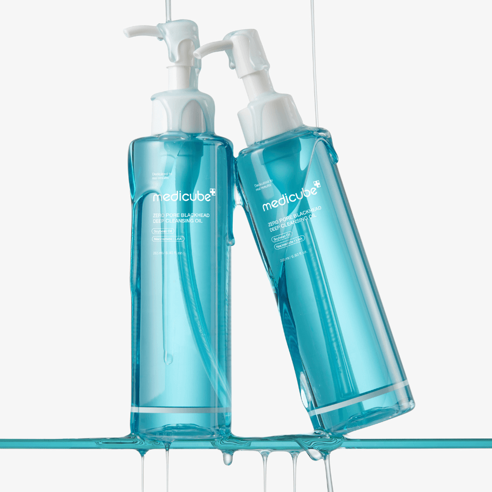 medicube zero pore blackhead deep cleansing oil 205ml