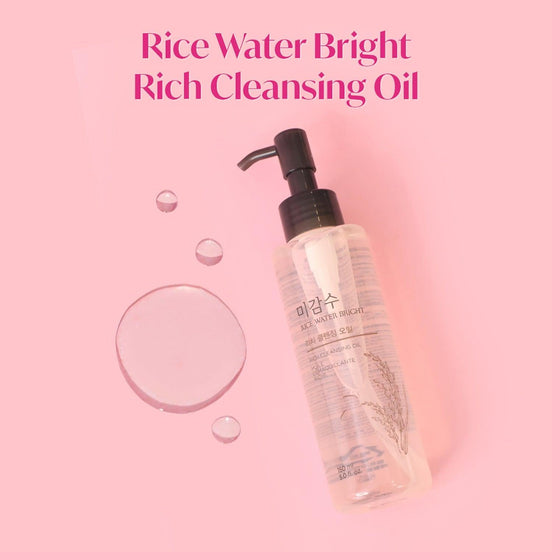 BEAUTY,CLEANSER,CLEANSING OIL,DRY SKIN,FACE,NORMAL SKIN,OIL CLEANSER,Rice Water Bright,SKIN CARE,THEFACESHOP