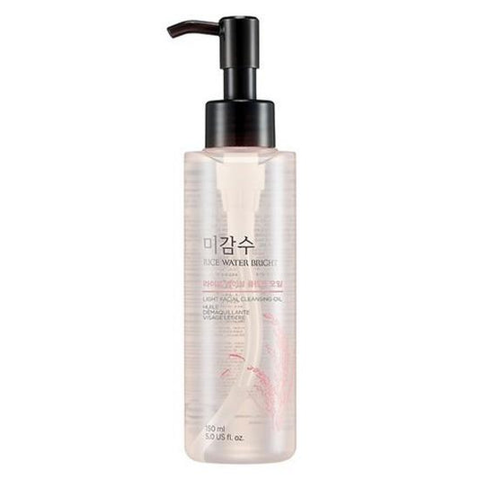 the face shop óleo de limpeza com rice water 150ml