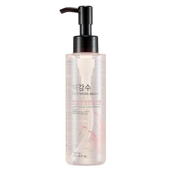 the face shop óleo de limpeza com rice water 150ml