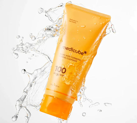 medicube kojic acid turmeric toning cleanser 120g