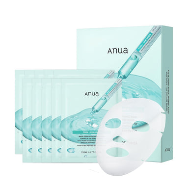 anua pdrn hyaluronic acid capsule 100 serum mask sheet 10 masks