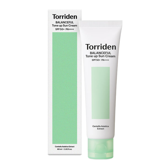 torriden balanceful cica tone up sun cream spf50+ 60ml