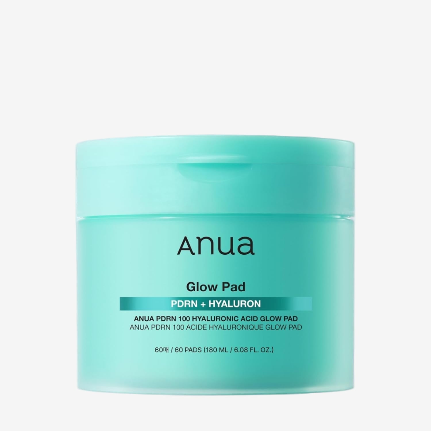 anua pdrn 100 hyaluronic acid glow pad 60 pads