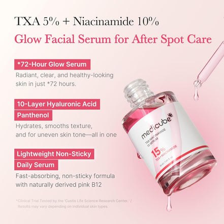 medicube txa niacinamide 15% serum 30ml