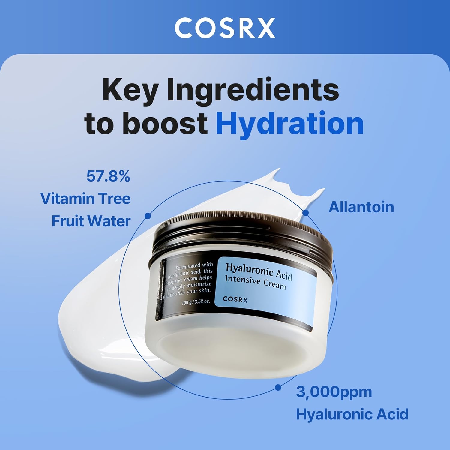 cosrx hyaluronic acid intensive cream 100g