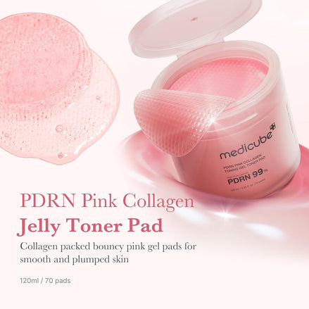 medicube pdrn pink collagen toner pads 70 pads