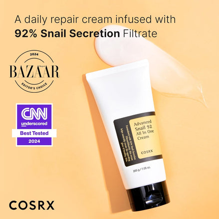 cosrx advanced snail 92 all in one cream 100g