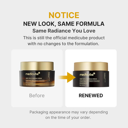 medicube iluminador intensivo com vitamina c deep vita c capsule cream 55g