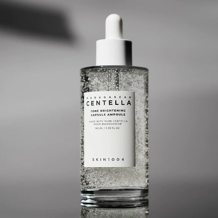 skin1004 madagascar centella brightening ampoule 100ml – ampoule iluminadora com centella