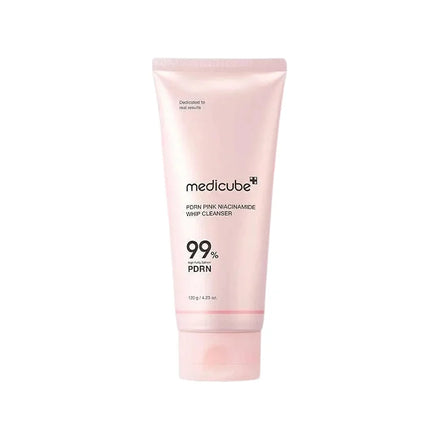 medicube pdrn pink niacinamide whip cleanser 120g