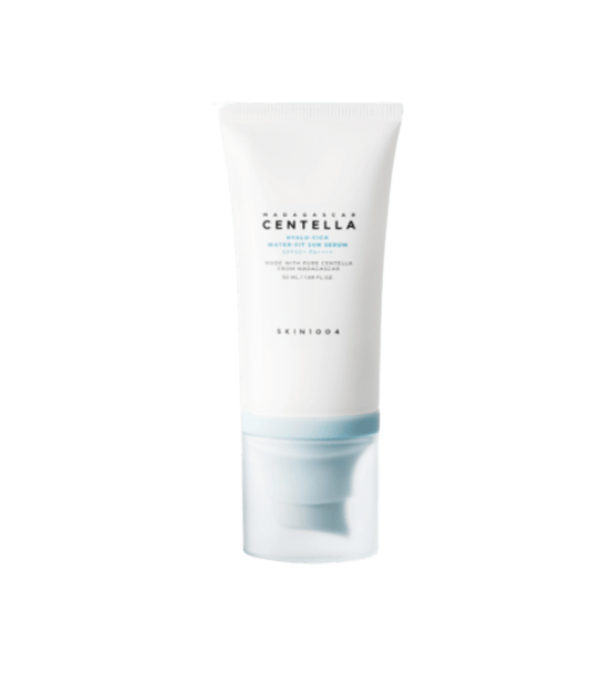 skin1004 protetor solar facial hyalu-cica serum hidratante calmante fps50+ 50ml