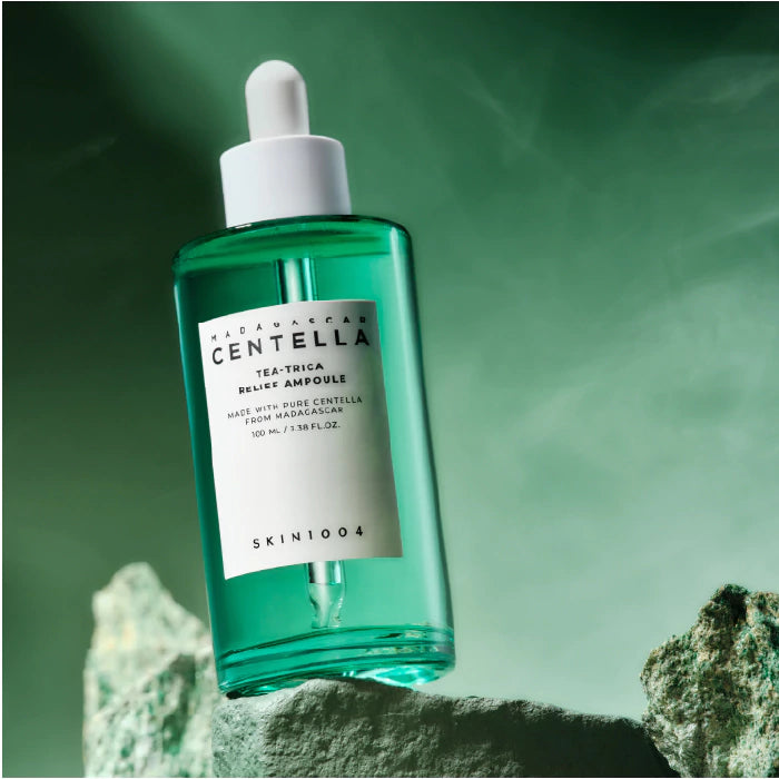 skin1004 tea-trica relief ampoule 100ml – ampoule calmante e restauradora