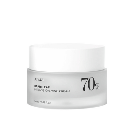 anua creme facial heartleaf 70% calmante e hidratante 50ml