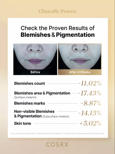 cosrx the vitamin c 23 serum 20ml – sérum antioxidante com vitamina C 23%