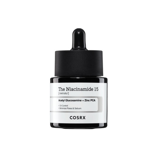 cosrx sérum facial niacinamida 15% controle de oleosidade 20ml
