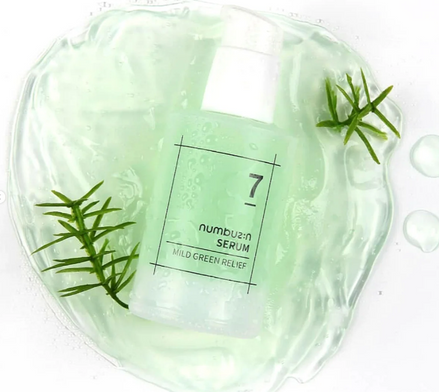 numbuzin no.7 mild green soothing serum 50ml