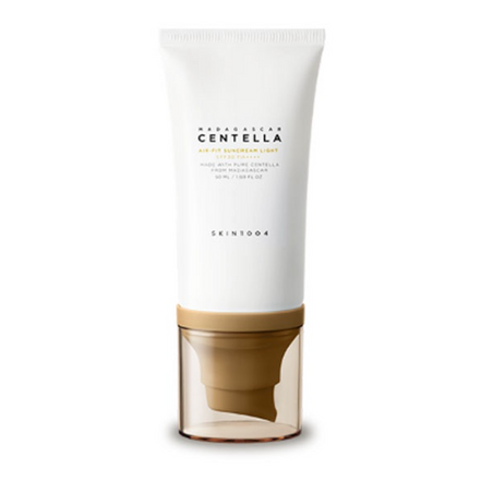 skin1004 protetor solar facial centella air-fit toque seco fps50+ 50ml