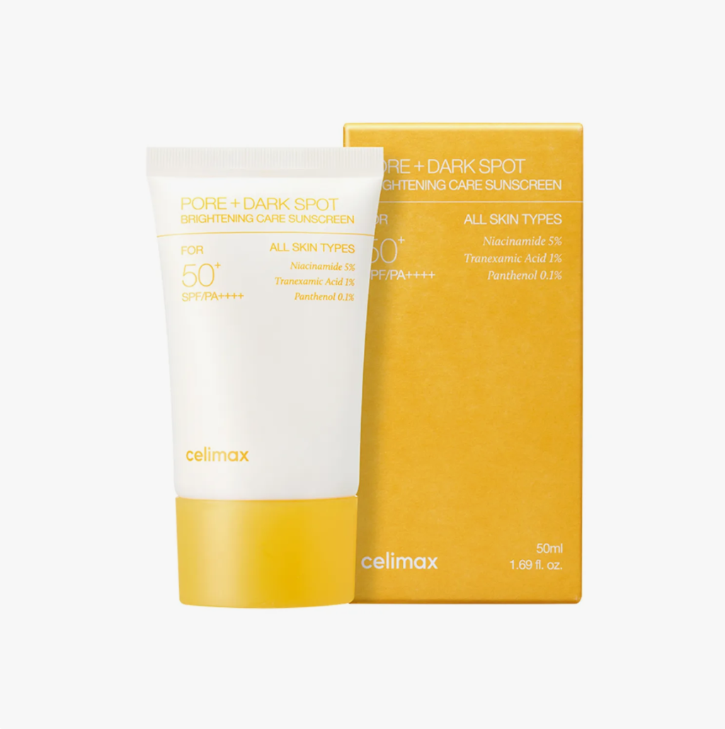 Celimax Pore+ Dark Spot Brightening Care Sunscreen SPF50+ 50ml