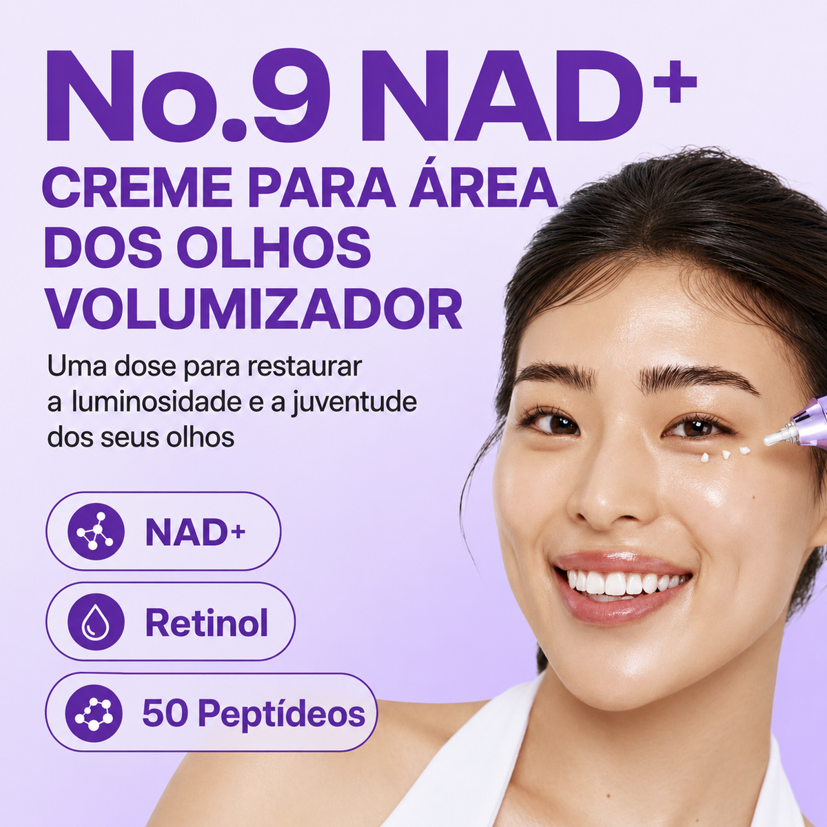 Numbuzin No.9 NAD+ Retinol Eye Cream 10ml