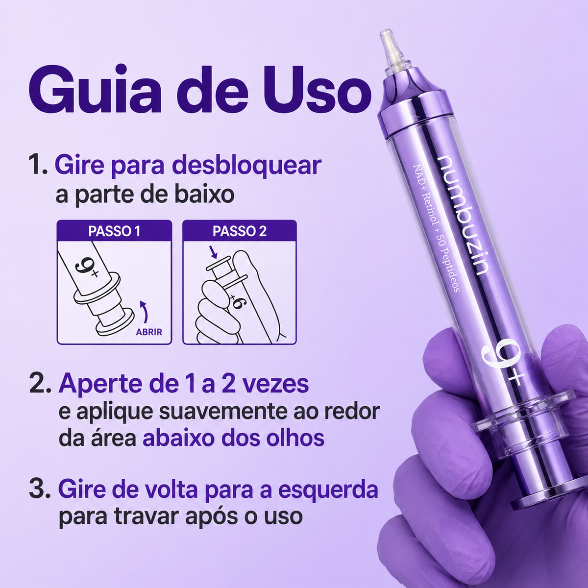 Numbuzin No.9 NAD+ Retinol Eye Cream 10ml