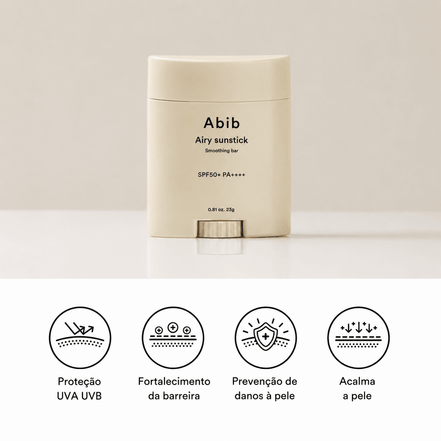 Abib Airy Sunstick Smoothing Bar SPF50+ 23g