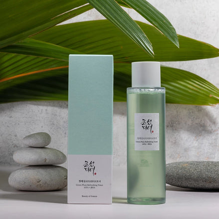 beauty of joseon green plum aha bha toner esfoliação suave controle oleosidade 150ml