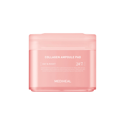 mediheal colágeno pads tratamento revitalizante 100 unidades