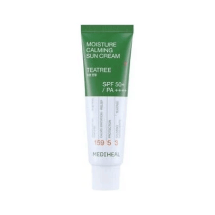 mediheal protetor solar calmante tea tree fps50+ 50ml