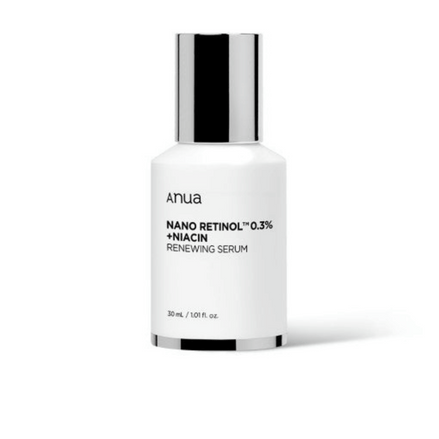 anua sérum facial nano retinol niacin clareador 30ml