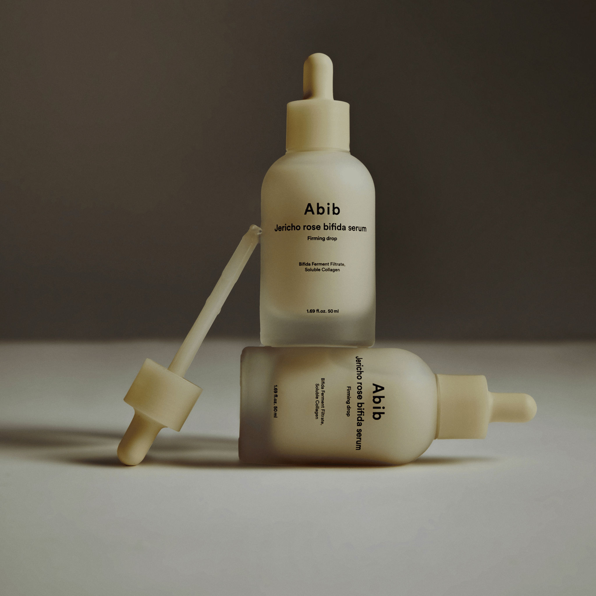 abib jericho rose bifida serum firming drop firmeza e regeneração – 50ml