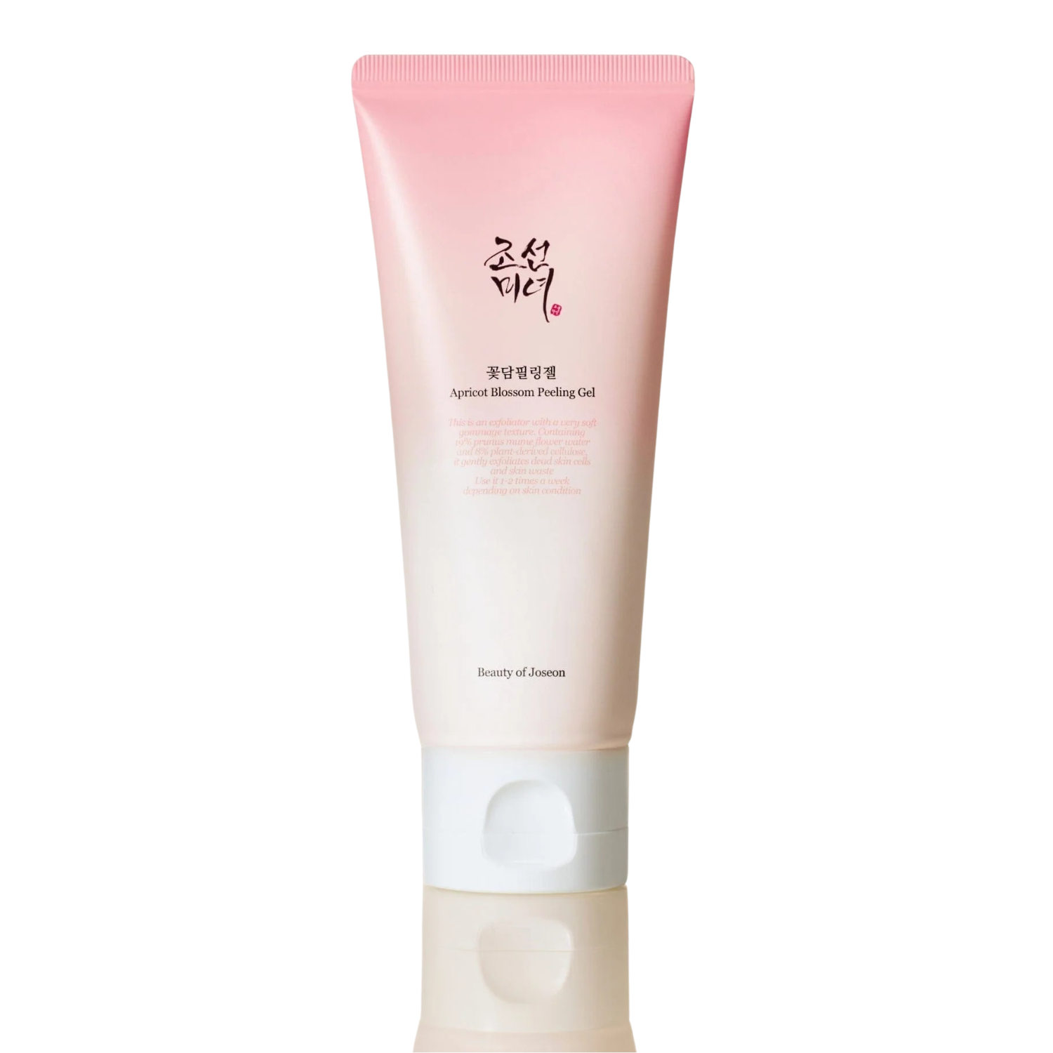 beauty of joseon apricot blossom peeling gel 100ml – gel esfoliante com flor de damasco