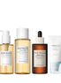 kit completo skin1004 para pele sensível - óleo de limpeza centella madagascar 200ml + tônico 210ml + sérum probio-cica 95ml + protetor solar hyalu-cica 50ml